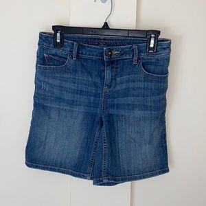 Simply Vera Wang Bermuda Denim Jean Shorts